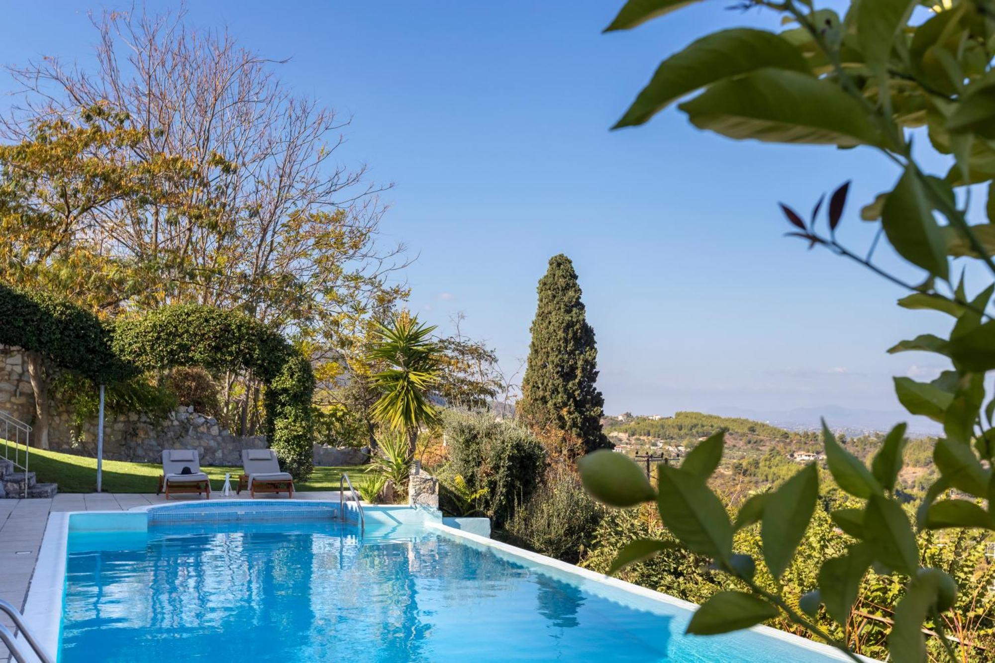 Villa Marrone Splendid Seaview Markopoulon Oropou المظهر الخارجي الصورة