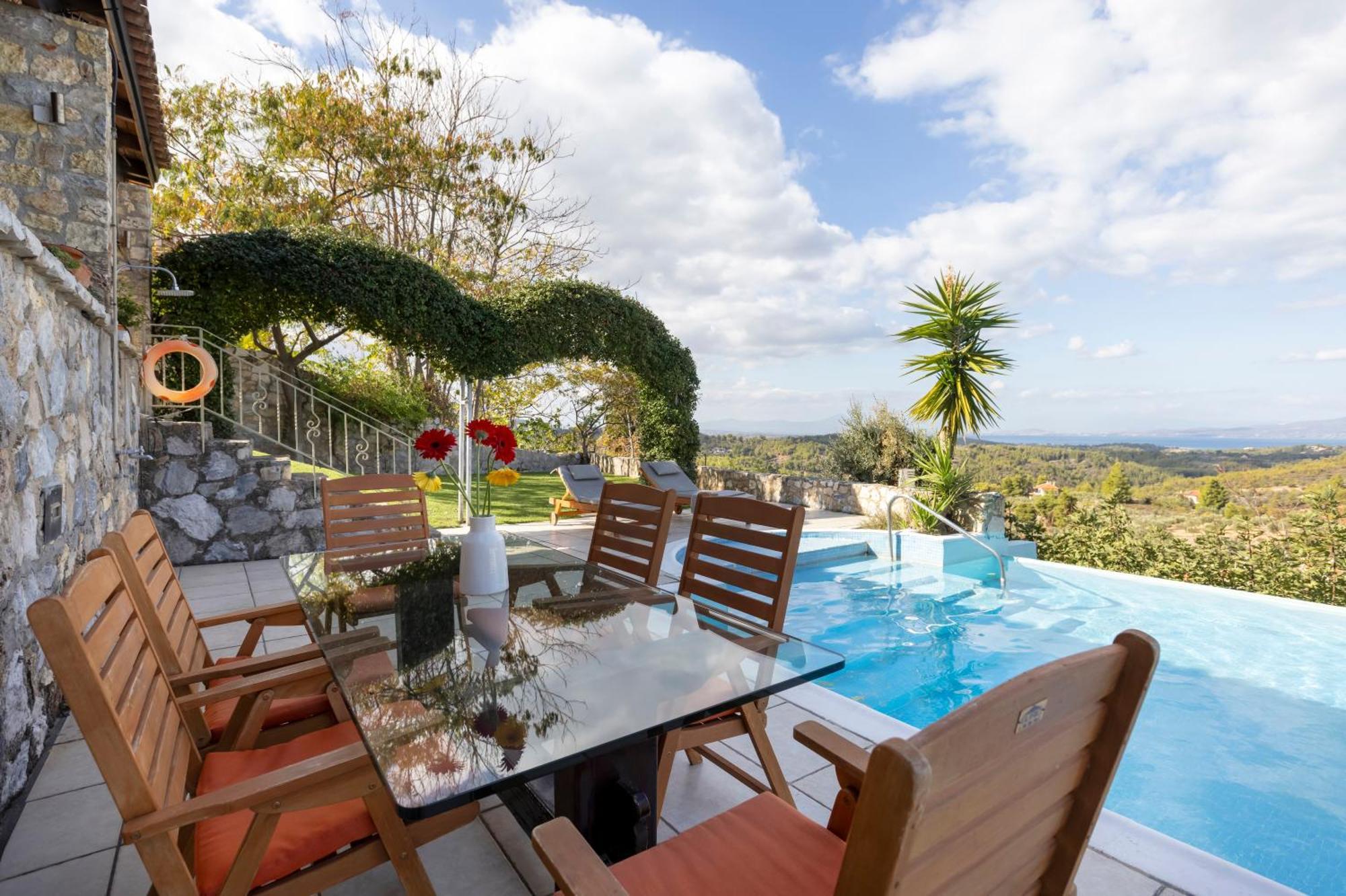 Villa Marrone Splendid Seaview Markopoulon Oropou المظهر الخارجي الصورة