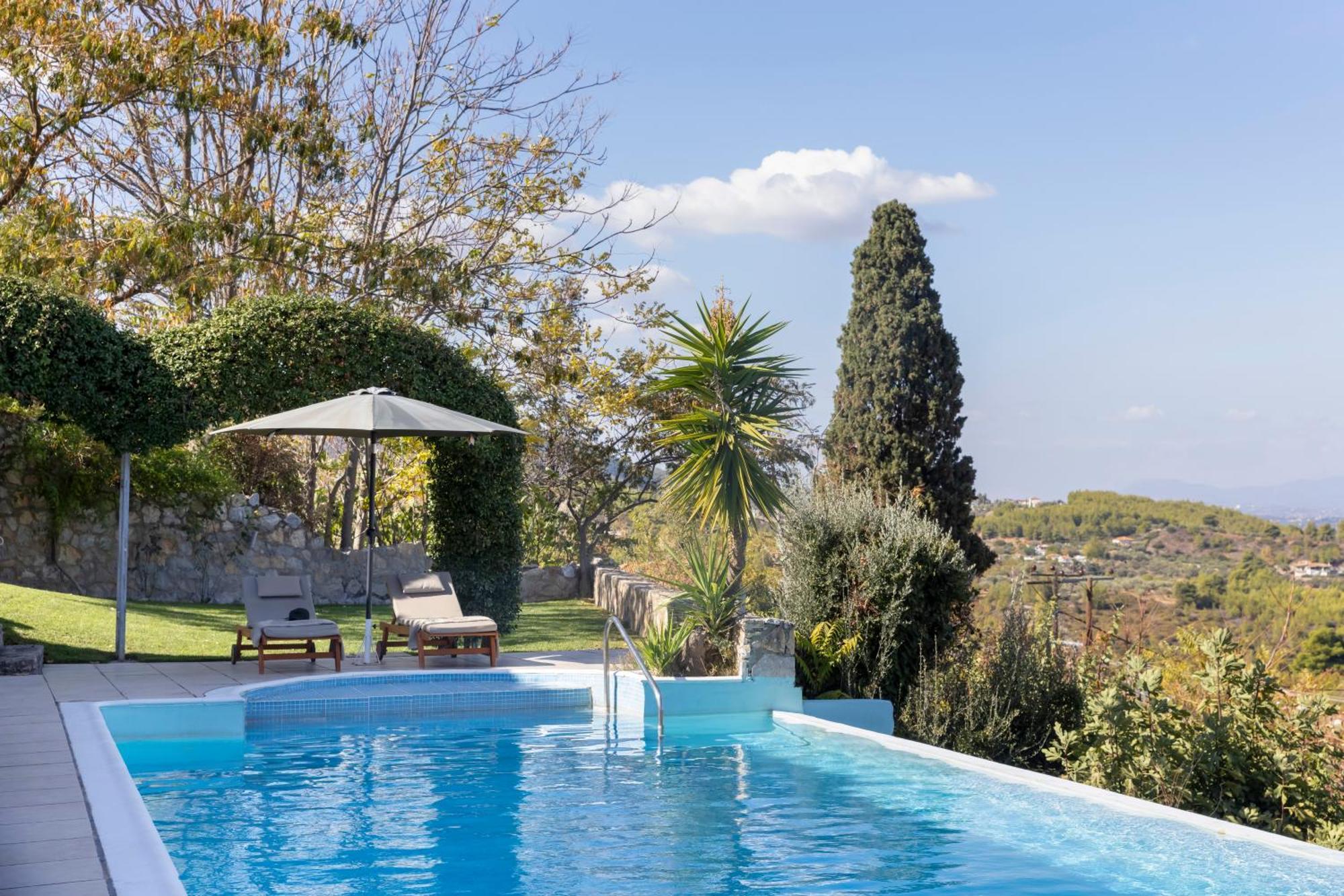 Villa Marrone Splendid Seaview Markopoulon Oropou المظهر الخارجي الصورة
