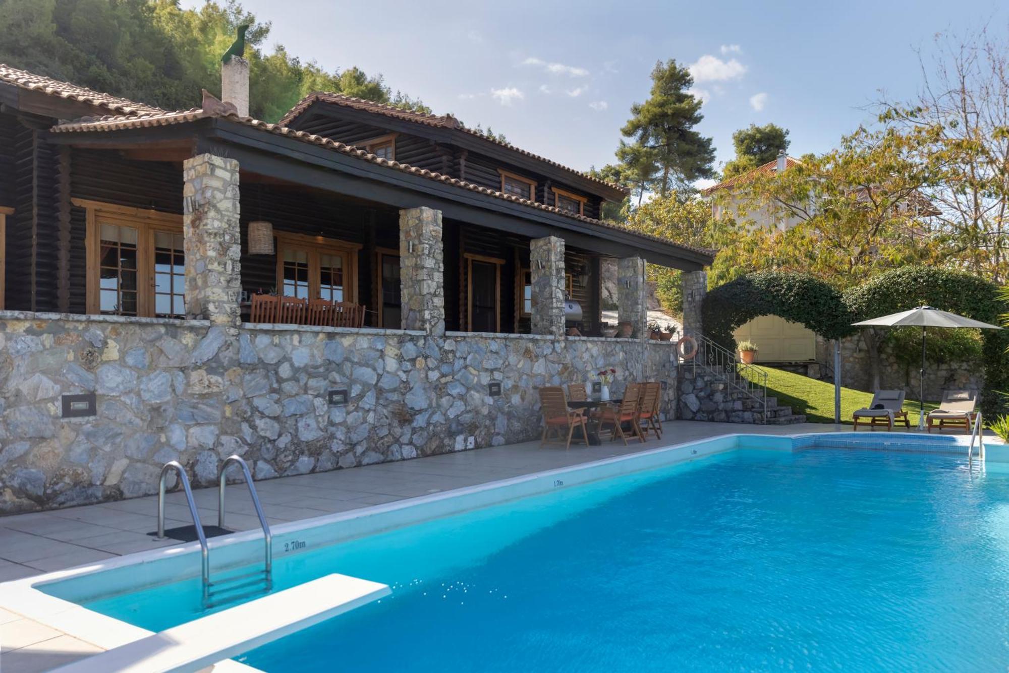Villa Marrone Splendid Seaview Markopoulon Oropou المظهر الخارجي الصورة