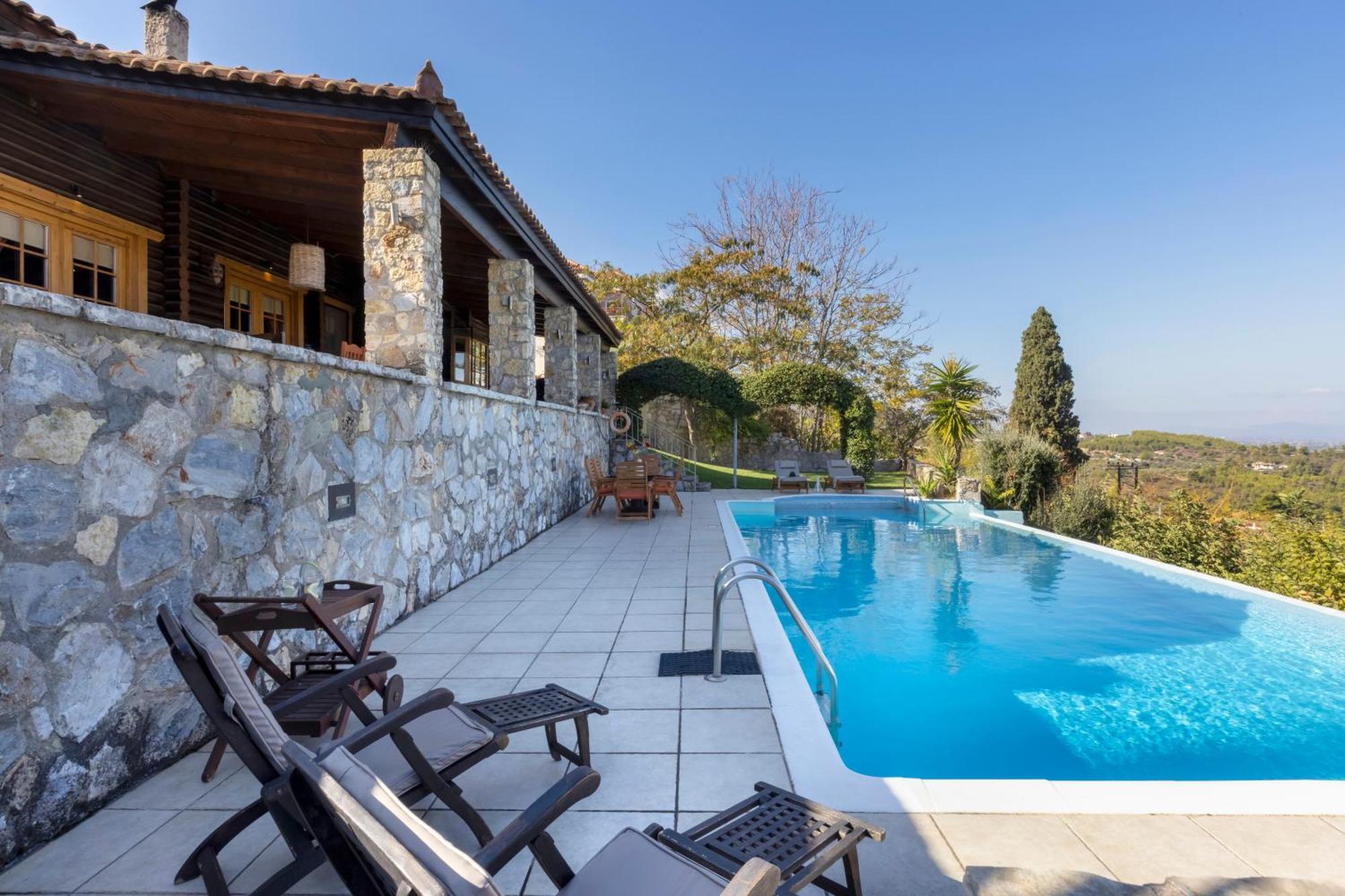 Villa Marrone Splendid Seaview Markopoulon Oropou المظهر الخارجي الصورة