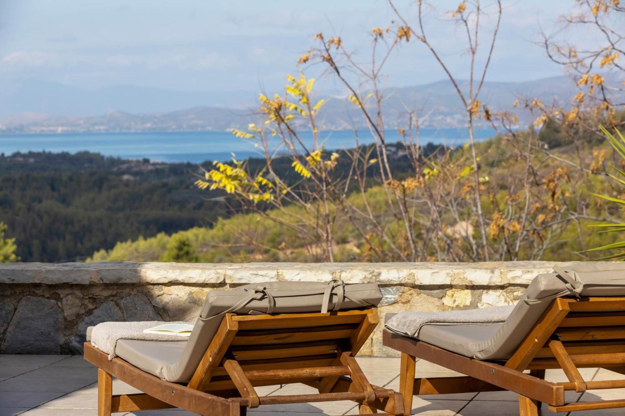 Villa Marrone Splendid Seaview Markopoulon Oropou المظهر الخارجي الصورة
