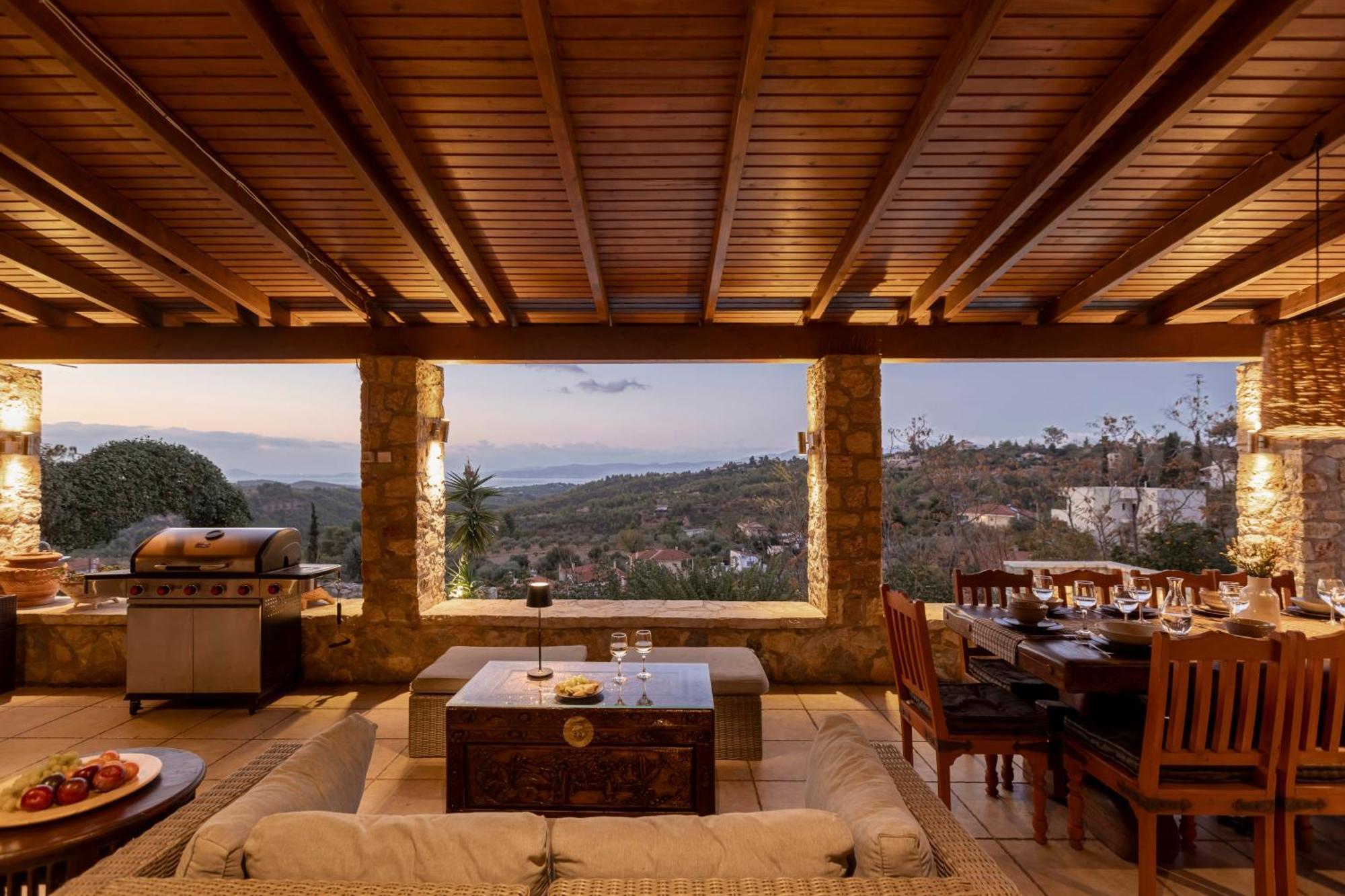 Villa Marrone Splendid Seaview Markopoulon Oropou المظهر الخارجي الصورة