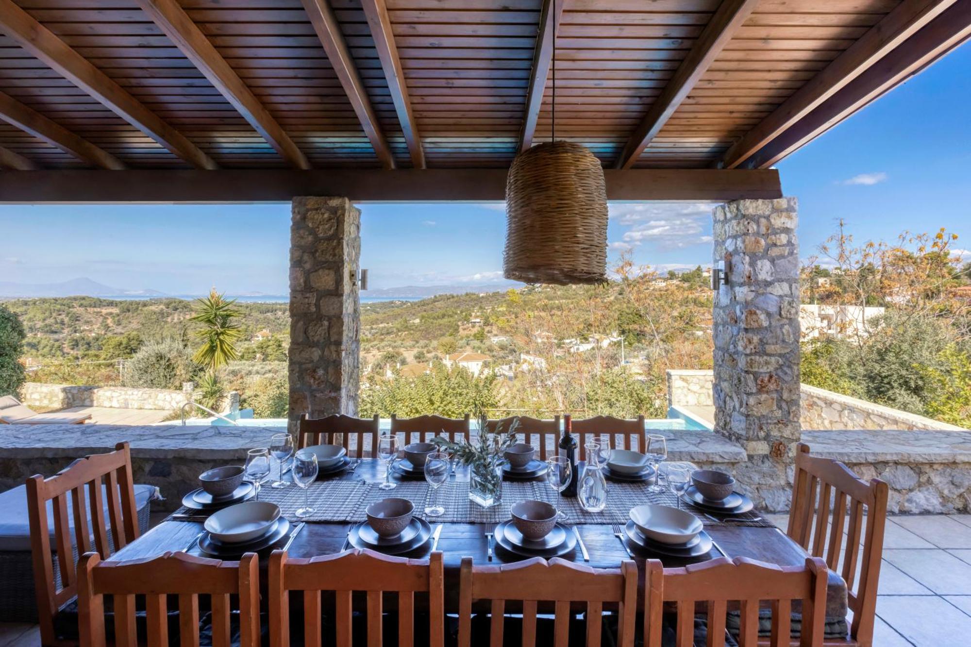 Villa Marrone Splendid Seaview Markopoulon Oropou المظهر الخارجي الصورة