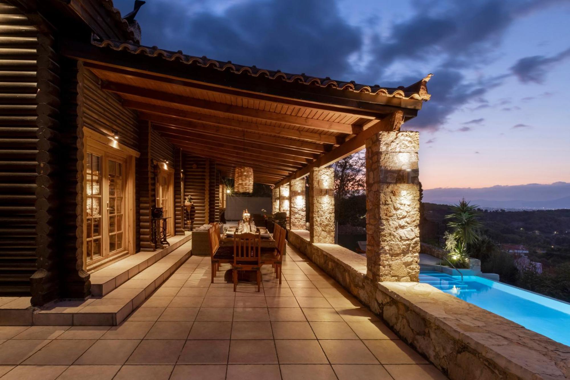 Villa Marrone Splendid Seaview Markopoulon Oropou المظهر الخارجي الصورة