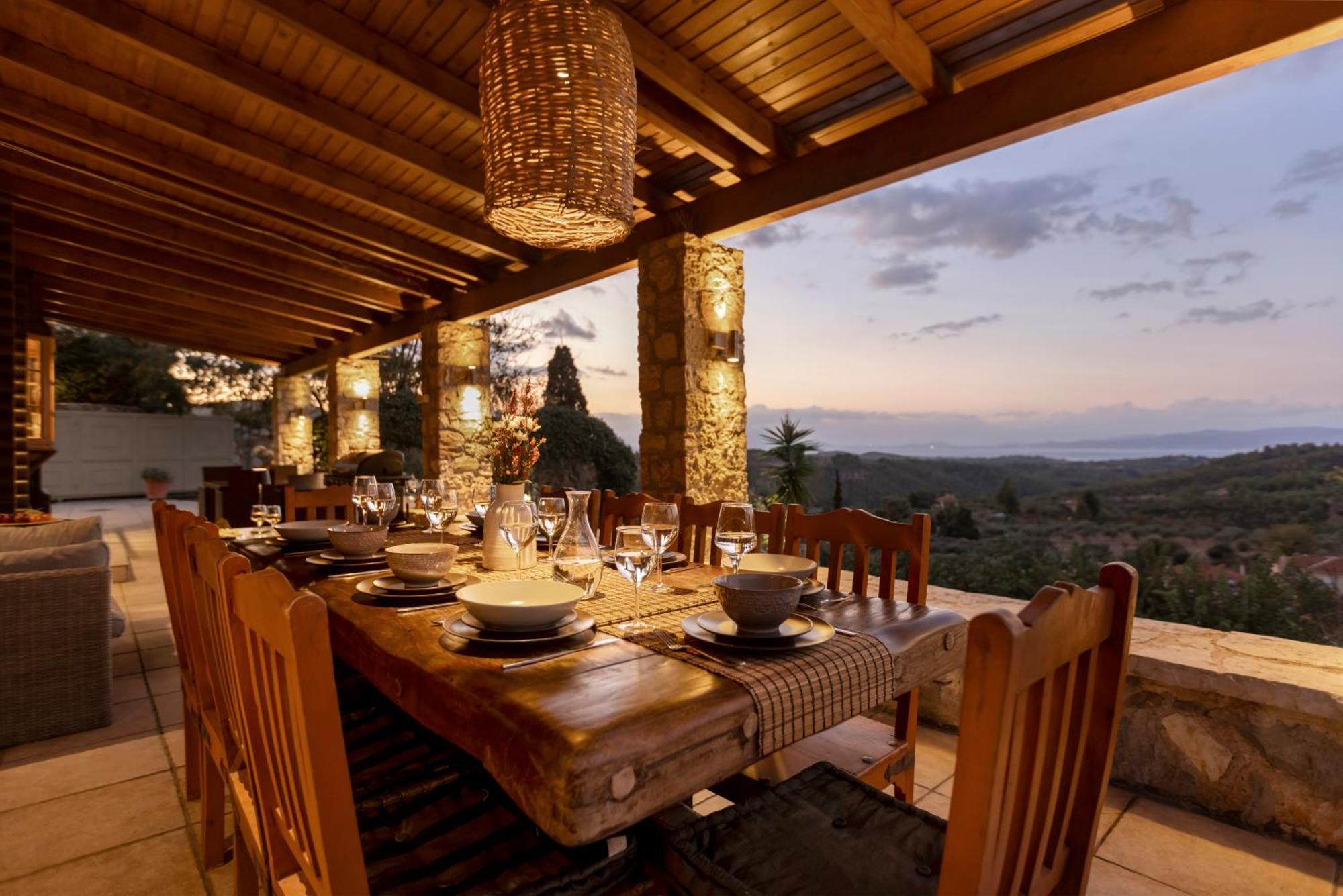 Villa Marrone Splendid Seaview Markopoulon Oropou المظهر الخارجي الصورة