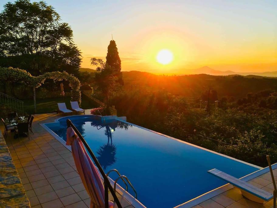 Villa Marrone Splendid Seaview Markopoulon Oropou المظهر الخارجي الصورة